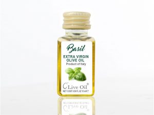 Basil Natural Extra Virgin Olive Oil - Single Serve Dressing, Live Oil