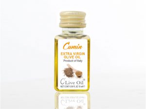 Cumin Natural Extra Virgin Olive Oil - Single Serve Dressing, Live Oil