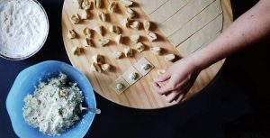 Tortellini fatti a mano per Group SOI