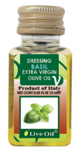 GroupSOI - Basil Extra virgin Olive Oil - Live Oil