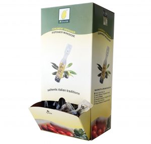 Extra Virgin Olive Oil, Balsamic Vinaigrette Dressing, Single Serve Dressing, Frutto d'oro