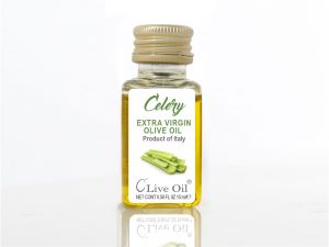 celery Natural Extra Virgin Olive Oil - Single Serve Dressing, Live Oil