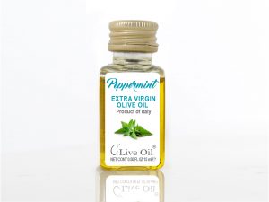 Peppermint Natural Extra Virgin Olive Oil - Single Serve Dressing, Live Oil