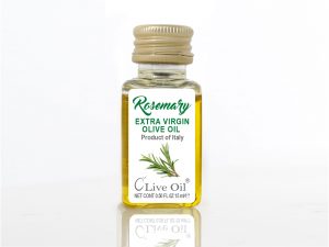 Rosemary Natural Extra Virgin Olive Oil - Single Serve Dressing, Live Oil