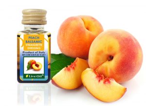 Peach Balsamic Vinaigrette Dressings, Live Oil