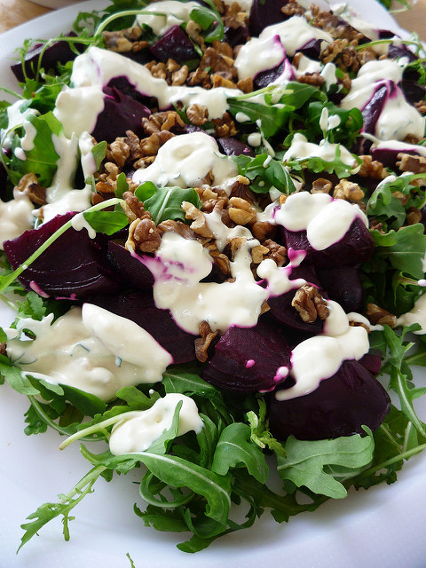 rocket-beetroot-salad