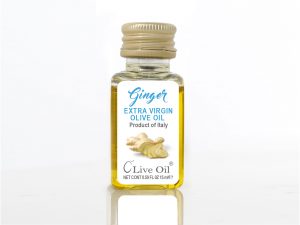Ginger Natural Extra Virgin Olive Oil - Single Serve Dressing, Live Oil