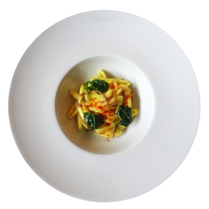 cavatello, spinaci, fresh pasta, spinach, zafferano, saffron, Nepi, Tuscia